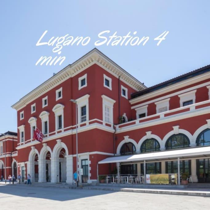 Central & Bright Apartment On Two Floors 'Turquoise' -By Easylife Swiss Lugano Exterior foto